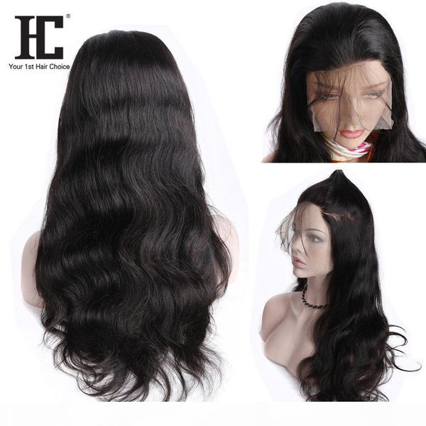 

360 full lace human hair wigs brazilian body wave lace frontal wigs for black women per plucked 150% density brazilian virgin hair wigs, Black;brown