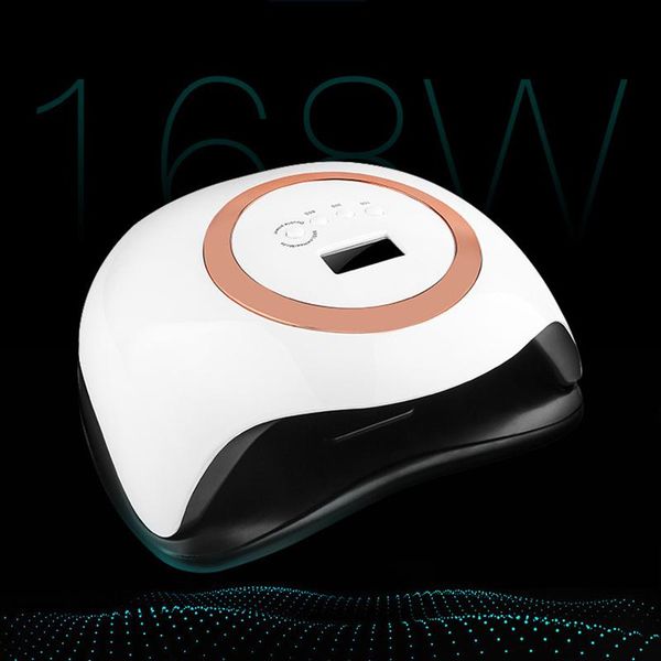 

nail lamp nail dryer led 168w light for gel polish for manicure women cnt 66