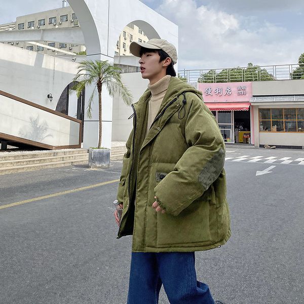 

2021 cotton man-quilted new winter fine and thickened cotton-quilted quilted men's clothing nkhu, Black