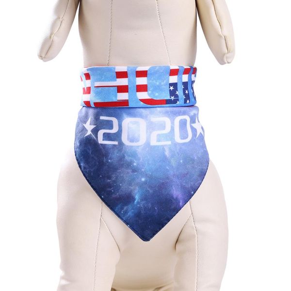 

трамп / biben 2020 выборы сша флаг собака bandanas triangle scarf для pet cat щенок щенок бантики галстуки воротник пэт аксессуары xh8z bbym, Black