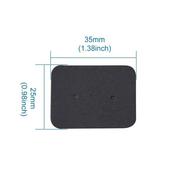 

earring display kraft paper price tags cardboard cards white black 400pcs/set bbywft