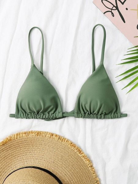 

triangle bikini m97f#, White;black