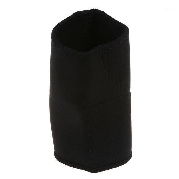 

abgz-sport black elastic neoprene elbow support sleeve brace1, Black;gray