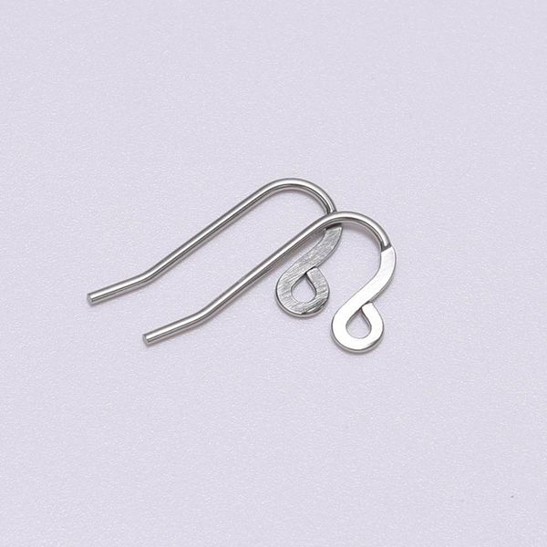 

50pcs/lot 8 shapes stainless steel ear hook clasps hooks earring findings earwire for jewelry making craft supplies accessories wmtadw