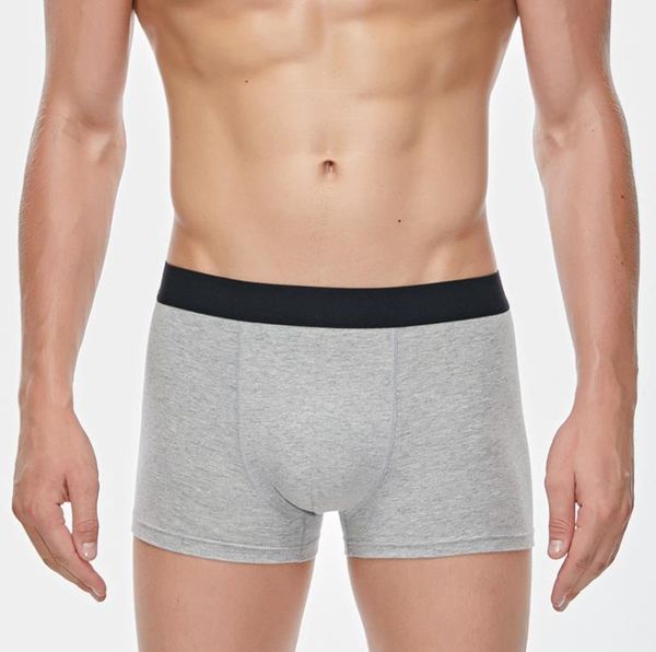 

2021 new plus size mens underwear fashion mens cotton designer boxers mid waist breathable novelty underpants, Black;white