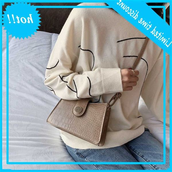 

women's autumn winter 2019 new korean simple fashion leisure small square single shoulder messenger bag