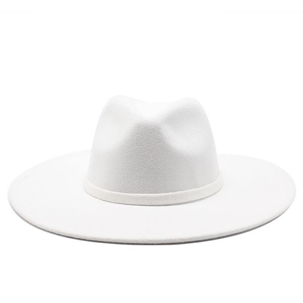 

9.5cm wide brim hats women formal hat men jazz hat mens panama cap lady felt fedora caps woman man winter fashion accessories new, Blue;gray