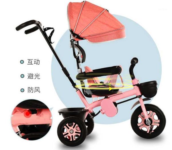 

children's tricycle large baby stroller light bicycle walking baby bicycle1