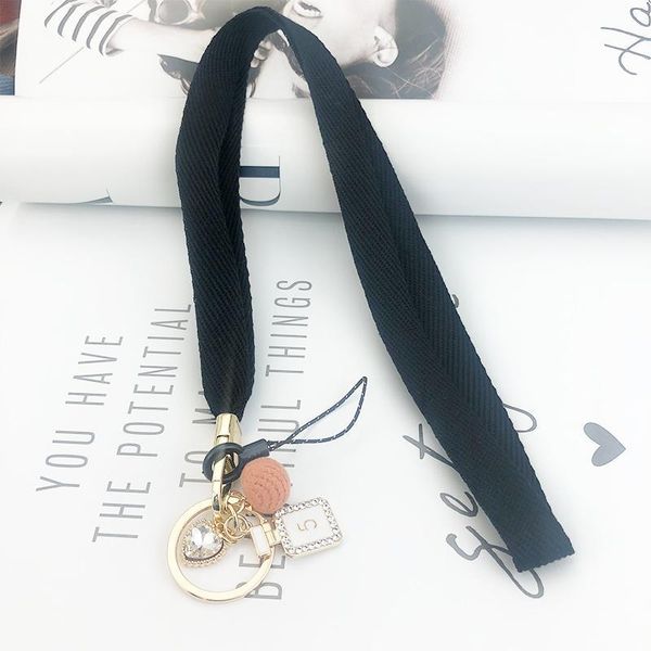 

fashion solid color soft neck lanyard strap for phone charm accessories keys id card gymhanging rope camera usb holder h jllqfl