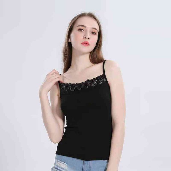 

basic fitness running cotton spaghetti strap elastic white black camisole beach sun tank lace base wholesale undershirt