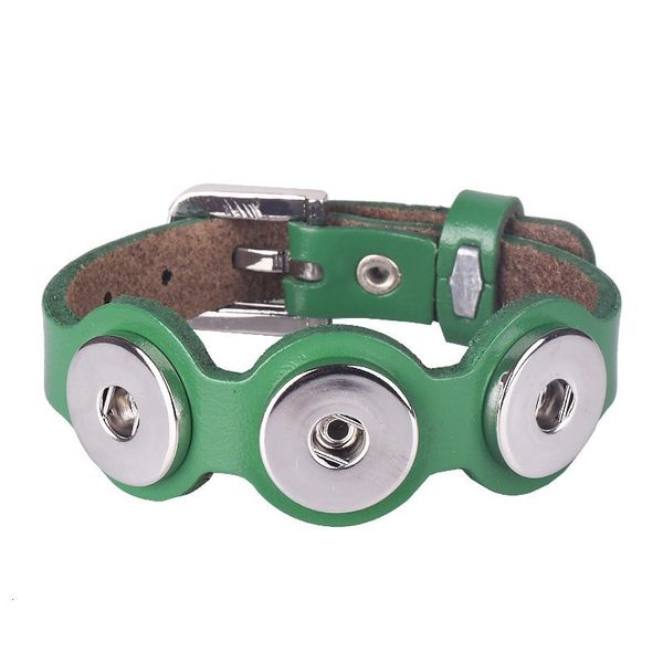 

silver diy fashion fit charm snaps 3 buttons 18mm knot ginger snap jewelry leather bracelets