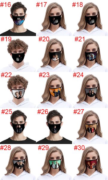 

factory marcus martinus 3d printing fashion mask cotton reusable designer face out door sport riding masks co