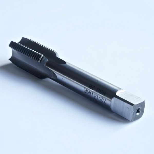 

1pc hss6542 made american standard left hand tap 7/8"-9/14 lh hss machine tap for threading metal workpieces1