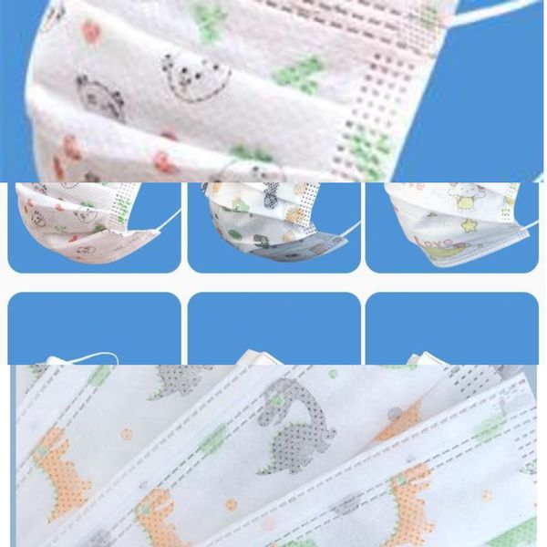 

3 line cne disposable fast face layers kids anti dust children style mouth mask carbon filter wi lito