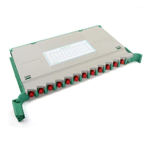 

fiber optic equipment 3pcs tray fc 12 core ftth fusion apc catv odf cabinet distribution pigtail factory wholesale1