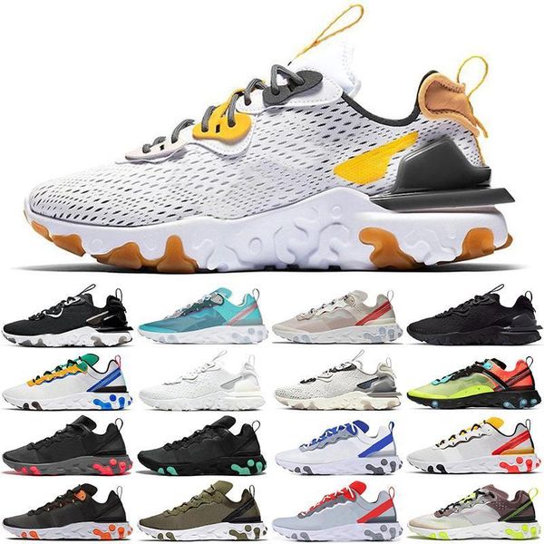 

2020 react element 87 55 running shoes for mens women sail light bone triple black royal solar team red trainers sports sneaker