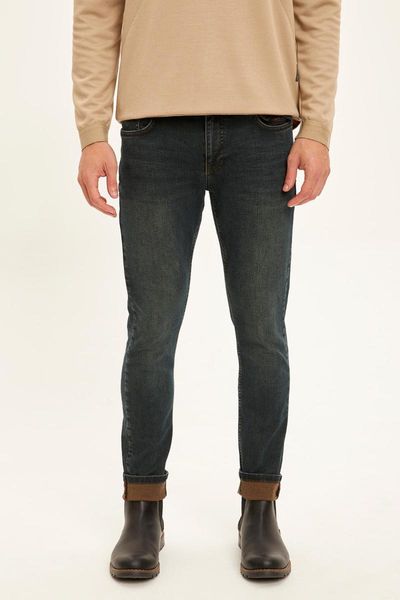 

men's jeans defacto man trousers-s6666az20wn, Blue