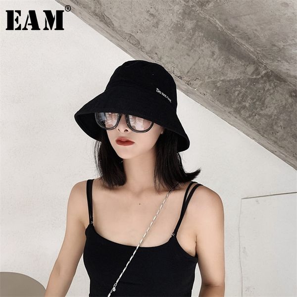 

eam] new spring summer round dome temperament brief letter embroidery fishermen hat women fashion tide all-match jy336 201215, Blue;gray