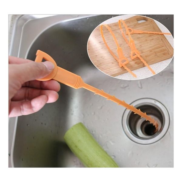 

52cm snake drain weasel hair clog tool starter kit for drain cleaning household cleaning too jllbrf yummy_shop