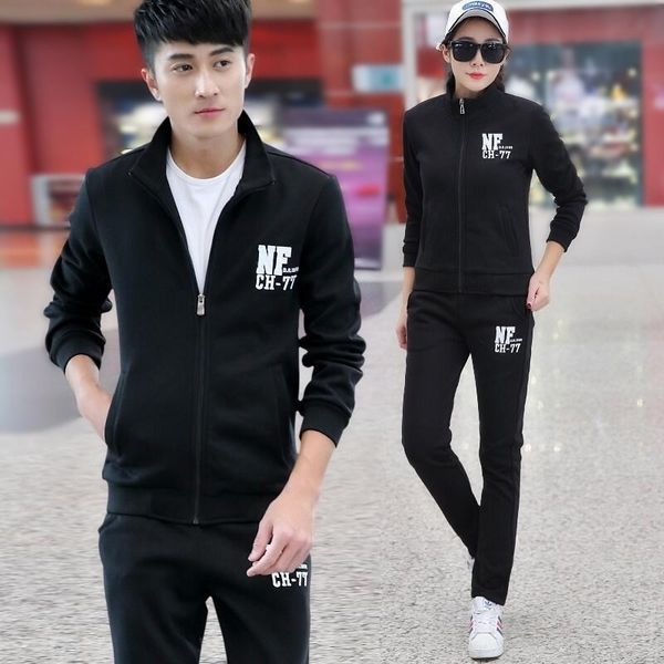 

autumn winter fashion thin sweater coat men's summer korean version of sports and leisure suit, Gray