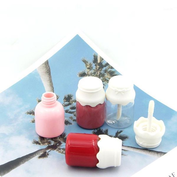 

mini 8ml lip gloss tube empty refillable lipstick cosmetic makeup containers1