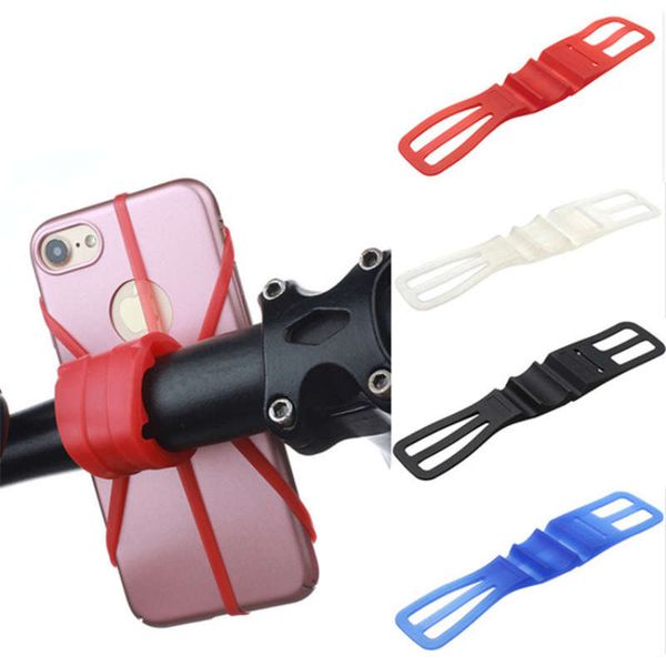 

silicone holder for bicycle, mobile phone bracket, smartphone handle, bicycle accessories, 1