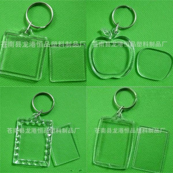 

ps keychains acrylic heart shaped keys ring eco friendly key buckle popular with various style 0 25hp j1