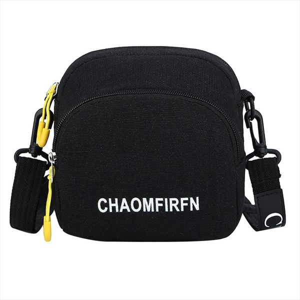 

2020 women mini shoulder bag female small canvas cross body bags ladies sports zipper cloth purse shell mobile phone bag tote