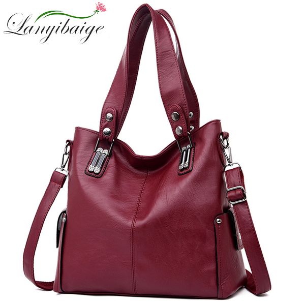 

lanyibaige luxury handbags for women leather shoulder bag designer female casual tote bag sac a main femme ladies hand bags 2019 c1223