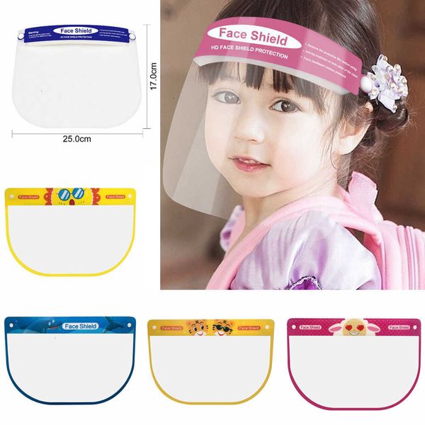 

for shield kids clear mask children protective anti-fog full face transparent visor protection prevent splashing safety child ffa4267-5