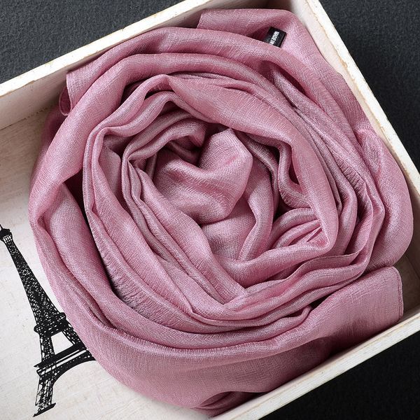 

silk scarves women cotton chiffon scarf solid foulard femme shawls wraps silk bandana head scarf hijab scarf beach poncho, Blue;gray