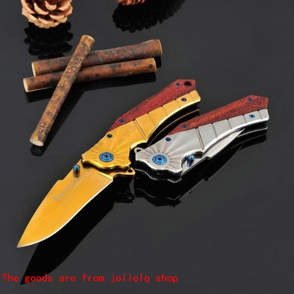 

steel tactical 368 5cr15mov full knife folding browning 58hrc camping hunting survival pocket knife military utility tools qynf vilru