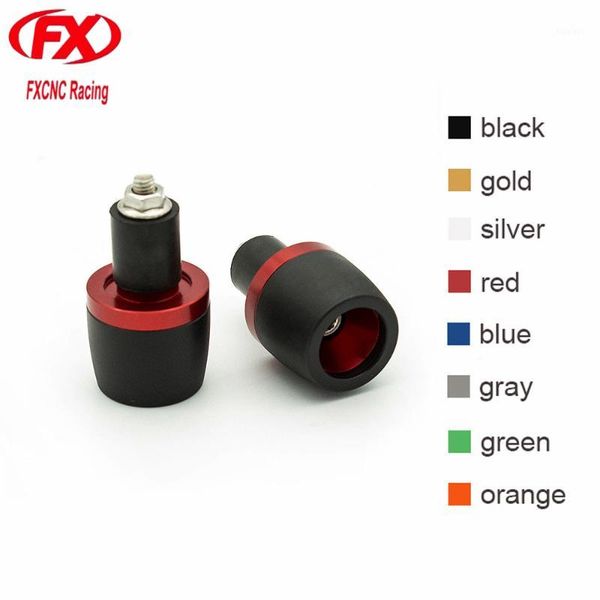 

fx cnc aluminum universal motorcycle handlebars grips ends bar ends caps handlebars for 22mm handle bar motorcycles1