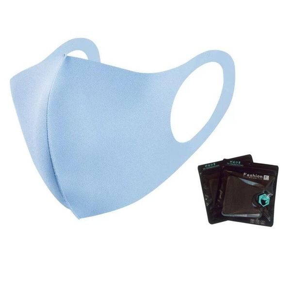 

designer anti-dust cotton mouth face mask black protective masks disposable facemask man woman wearing black fashion gray/pink/blue