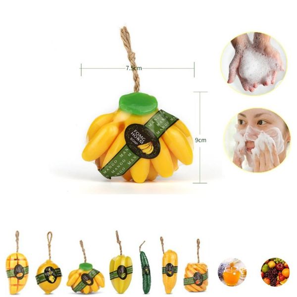 

thai natural fruit soap whitening handmade essential oil soap removal acne blackhead smooth tightening pores deep cleaning skin swy sqcpft