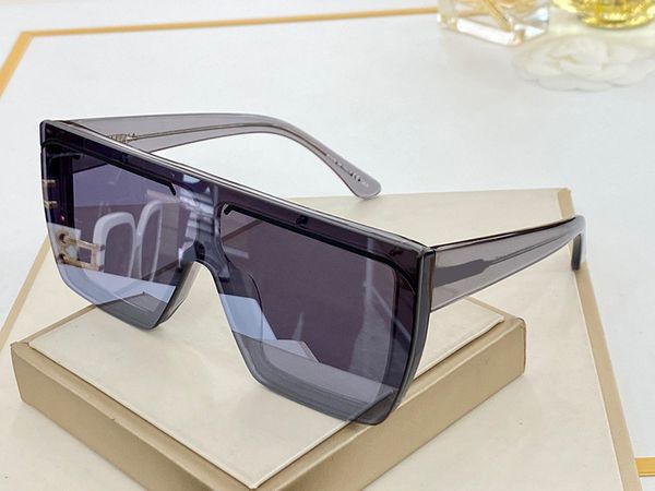 

0008s popular new sunglasses square half frame glasses simple men and women business style eyewear lens laser uv400 protection, White;black