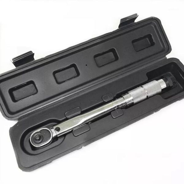

5-25nm two-way torque wrench bike 1/4 square drive precise ratchet wrench repair spanner key hand tools ratchet repair tool set1