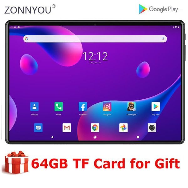 

tablet pc est 8 core 4gb ram 64gb rom 10 inch 1280*800 ips android 9.0 call 4g lte wifi dual-cameras tablets inch1