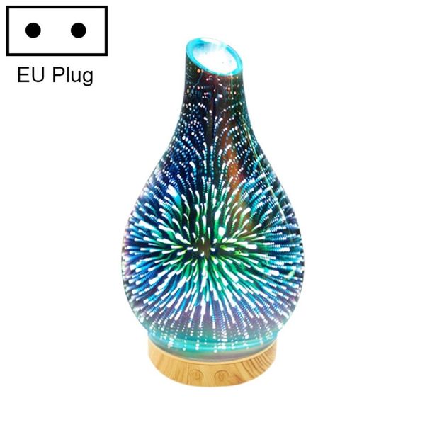 

2w vase-shaped household mute aromatherapy humidifier colorful night light water tank capacity 100ml eu plug