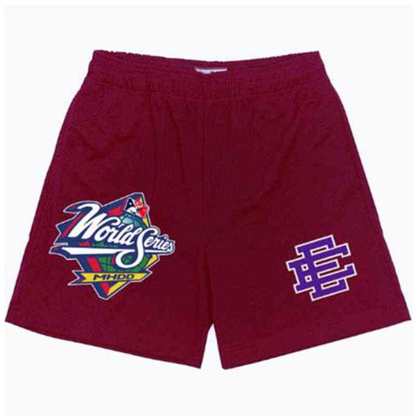 

brand fashion ee shorts eric emanuel luxury loose casual designer fitness sports mesh short breathable summer baseball major league basketba, White;black