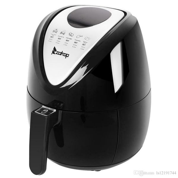 

1500w electric air fryer multifunction 3.5l/3.7qt timer & temperature control