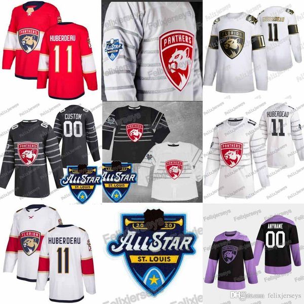 

patric hornqvist 2020 all star florida panthers sergei bobrovsky aleksander barkov jonathan huberdeau aaron ekblad keith yandle jersey, Black;red