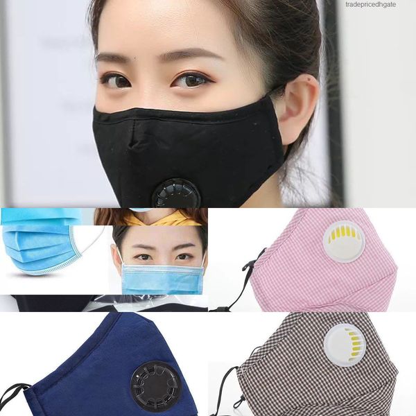 

mask washable breather valve layers face filter 5 reusable children dustproof smoke juww xtce