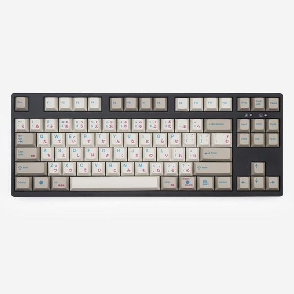 

japanese characters sublimation pbt keycaps for cherry mx switch mechanical gaming keyboard cherry profile 3000 3494 keycaps1