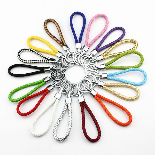 

us 19 colors braided leather rope handmade $0.90, Silver