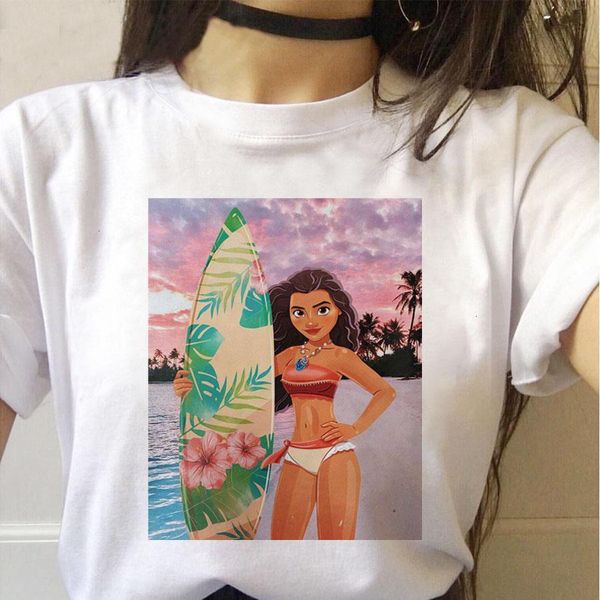 

women tshirt summer harajuku t shirt princess printed tee graphic tees fashion vogue tee shirt femme camiseta mujer, White