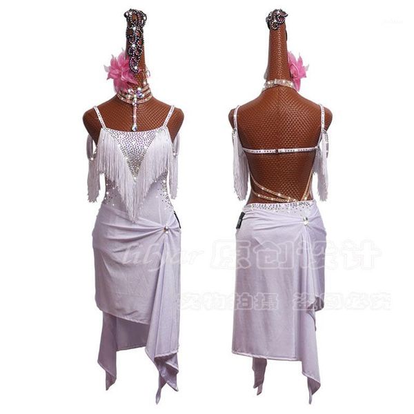 

latin dance dress latin skirt competition dress costumes performing sparkly rhinestones customize white lunba dance skirt1, Black;red