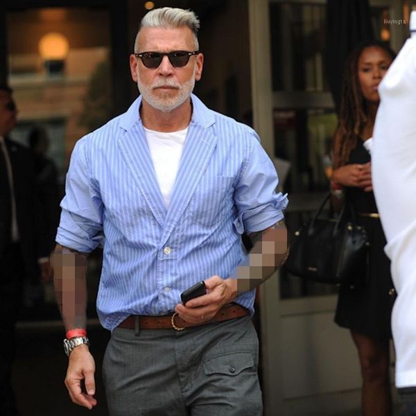 

brand fashion suit collar shirts men streetwear long sleeve loose japan style vintage striped shirts summer thin blouse1, White;black