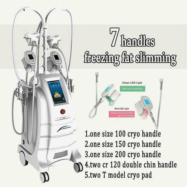 

7 in1 mini cryo 360 cryolipolisis fat ing machines double chin fat removal 360 cryolipolysis fat e abdomen belly slimming machines
