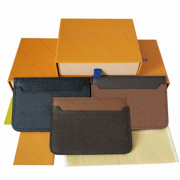 

mens wallet leather purse ladies short style designers card holders bank card case dust bag box fashion mini purse